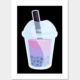 Bisexual Kawaii Bubble Tea T-Shirt Posters and Art